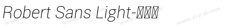 Robert Sans Light字体转换 Robert Sans Light字体转换